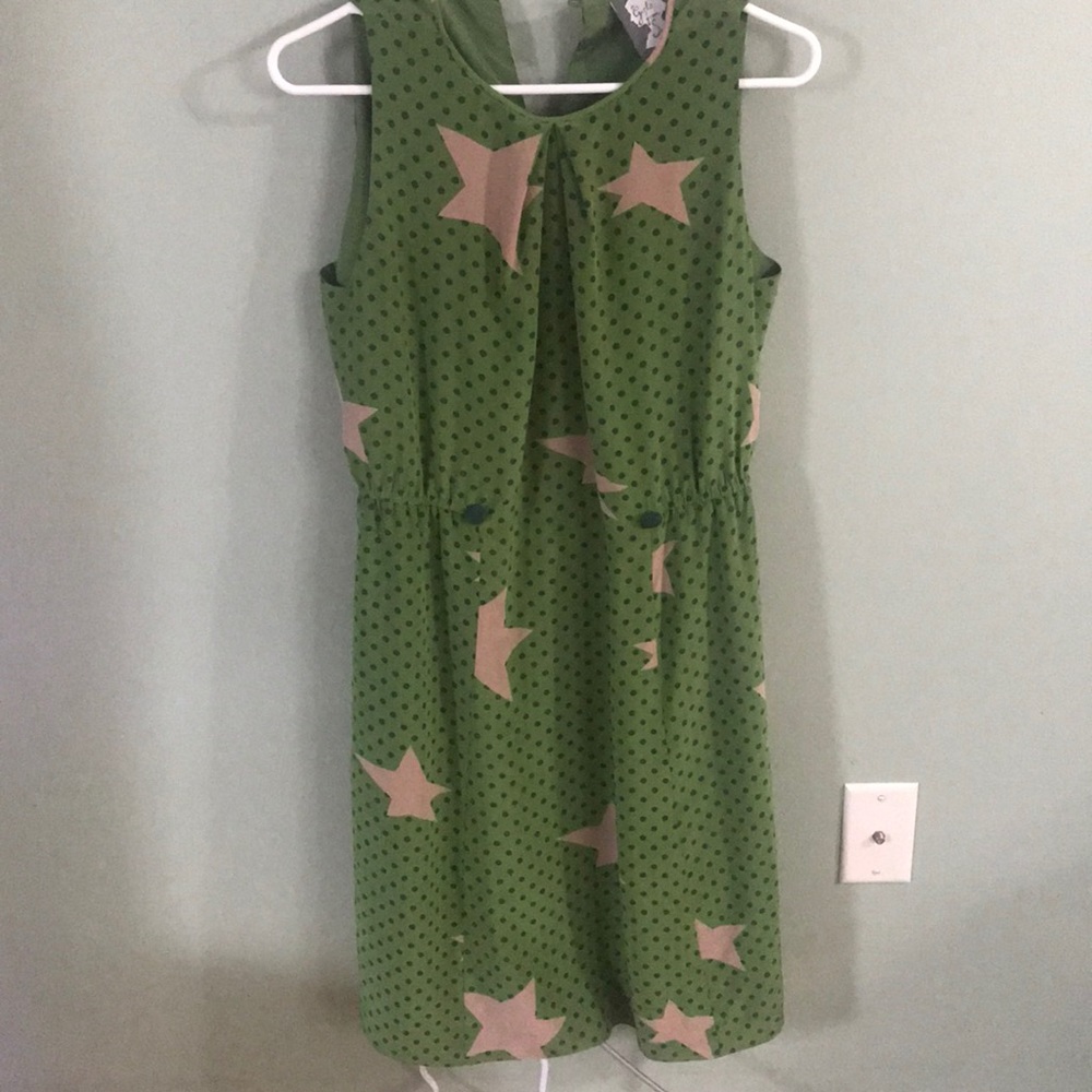 Anthropologie Girls from Savoy twinkle star dress